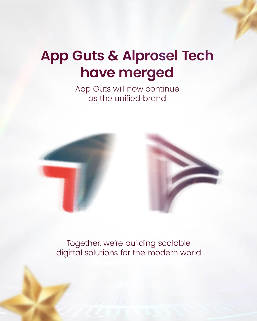 Alprosel Tech and App Guts Merger